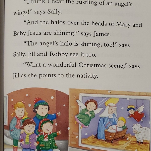 VTG 2002 BOOK Merry Christmas Beautiful Hardback Treasury of Stories & Songs - Picture 12 of 16